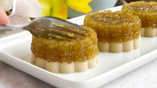 Gula Melaka Sago Agar-agar Jelly