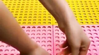 Flexible bath and shower mat
