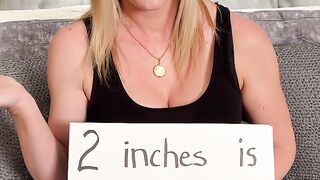 Girl makes joke on card