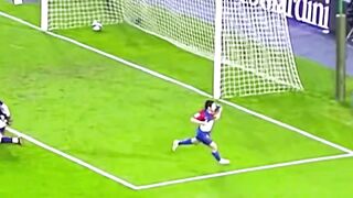 Messi first career hat trick ????