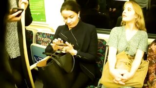 Spreading the joy of laughter ???? on the train