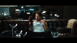 Iron man suit up scene