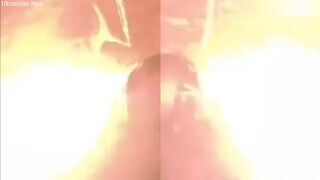 Ukrainian fighter jets fire missiles at Russian targets during combat mission