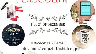 Santa brings you 10%Christmas sale