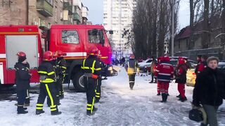 Сьогодні зранку над Києвом було збито 13 ворожих Шахідів