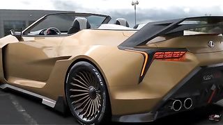 New Lexus LC 500 2024.