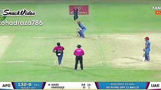 Great fight back by Muhammad Nabi