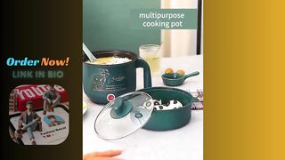 Mini Electric Cooker Non-stick Cooking 1-2 People Single/Double | Fashion Bazaar