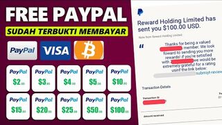 MAKE MONEY ONLINE :  Free Paypal $100 Aplikasi Penghasil Uang Terbukti membayar _ Cara menghasilkan Uang di Internet 2024.