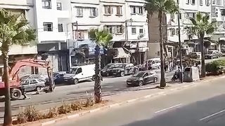 سقوط مبنى على المباشر
