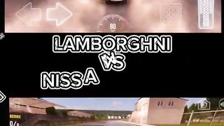 Lamborghni vs Nissan