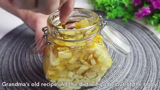 3 days to cleanse the liver! The recipe from Grandma, The body will expel any debris.