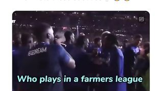The original subtitle of the France winning the 2018 world cup celebration song.????