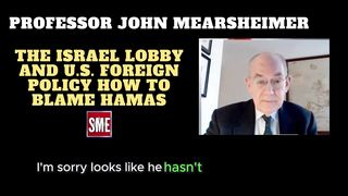John Mearsheimer | How to blame Hamas The Israel Lobby and US Support for Israel  #JohnMearsheimer #NoamChomsky #IsraelPalestineConflict