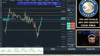 LIVE FUTURES TRADING - APEX TRADER FUNDING - CODE VOLA for CURRENT BEST OFFER!