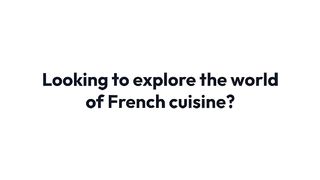 What are the best French dishes?
