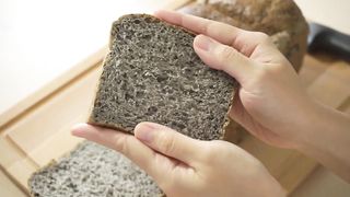 Black Sesame Loaf | Fluffy Japanese Style | Toast