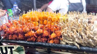 BAGUIO CITY NIGHT MARKET - CHRISTMAS 2023 _ Street Food Tour in Baguio, Philippines.