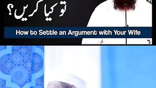 What to do if you have a fight with your wife statement of tariq jameel saheb