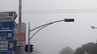 Fooggy Weather in Islamabad F10 Markaz Islamabad