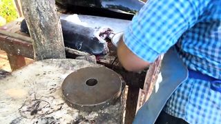 Wow!! Rural idyllic Village Beautiful Street Fish Market And Super Master Fish Cutting skills