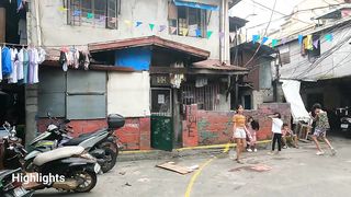 THE OTHER SIDE CHRISTMAS in PASAY _ WALKING HIDDEN LIFE NARROW ALLEY in PASAY CITY PHILIPPINES [4K]