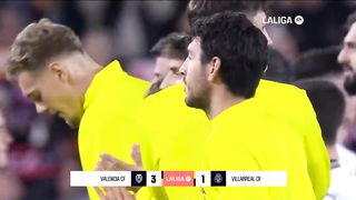 Resumen de Valencia CF vs Villarreal CF (3-1)