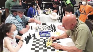 9 Year Old Girl Hustles Trash Talker With Brutal Queen Sac! Queen’s Gambit IRL! Ruyi vs Boston Mike.