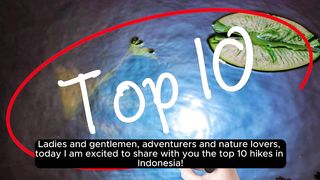 10 BEST HIKES IN INDONESIA