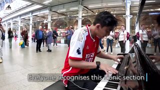 When I Play Internet's Most Popular Song on Piano in Train Station _ Cole Lam