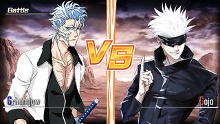 Grimmjow (Bleach) vs Gojo (Jujutsu Kaisen)