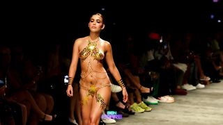 Miami Art Body Tape Full Show - Miami Art Basel Fusion Fashion (11)