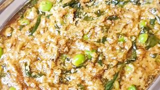 Methi Besan Matar ki Sabji
