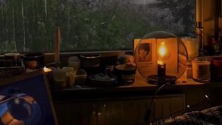 Rain sound relaxing - suara hujan alami pengantar tidur lelap