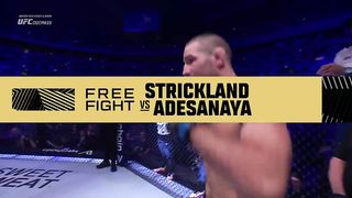 Sean Strickland vs Israel Adesanya FREE FIGHT UFC 2