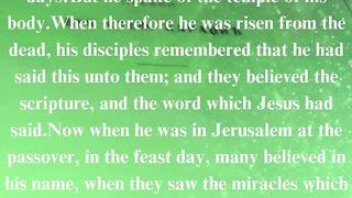 The Gospel according to John 67