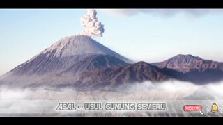 Kisah asal usul gunung semeru jawa timur