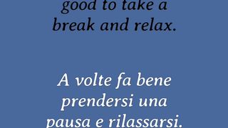 Learn English to Italian Adverbs  1