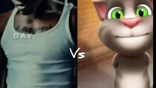 XXXtentacion music challange vs Talking Tom #shorts