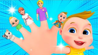 Finger Family - Daddy Finger Where Are You_ - Songs For Kids _ Super Sumo Nursery Rhymes