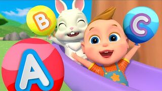ABC Song - ABC Alphabet for Kids - Letters Balloons Cartoon _ Super Sumo Nursery Rhymes.