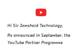 YT Partner Program Terms update