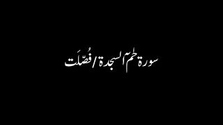 Surah Hameem Sajdah