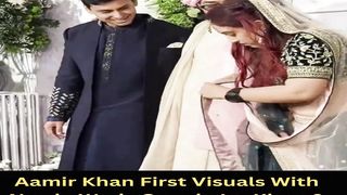 Aamir Khan First Visuals With Newly Weds Couple Ira Khan & Nupur Shikhare #irakhan #short #shorts #trending #viral #bollywood #viralshorts