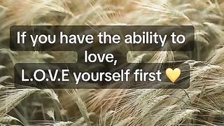 Love Yourself First