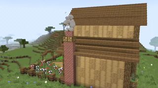 minecraft how to build wood tutorial house,