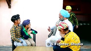 Littel Boy and baba.