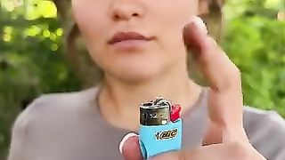 Second LIFE for a lighter???? #camping #survival #bushcraft #outdoors