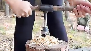 This GIRL is a man's DREAM #camping #survival #bushcraft #outdoors #marusya #shiklina #fish #fishing