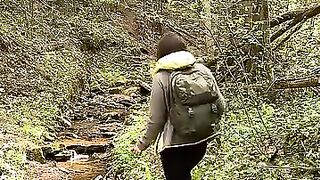 The girl found a unique place???? #camping #survival #bushcraft #outdoors